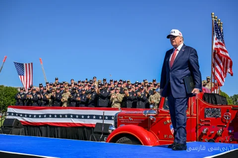 ترامپ: آتش‌نشان‌ها بعد از ۱۱ سپتامبر من را نجات دادند