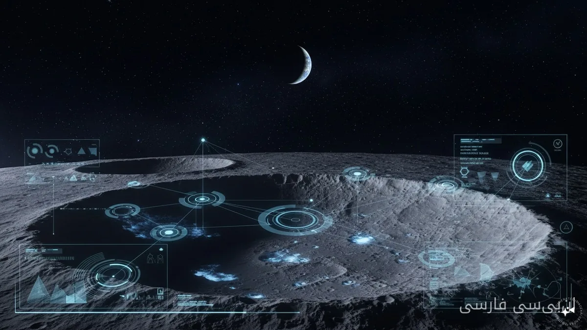 مدل هوش مصنوعی جدید IBM و NASA: کشف یخ و نقشه‌برداری از سطح ماه