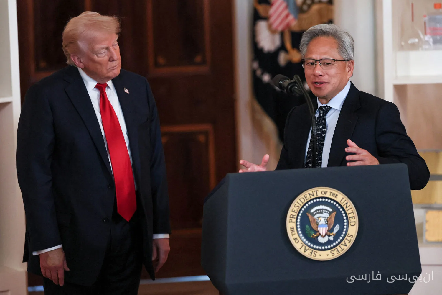 Trump sprach mit dem CEO von Nvidia über künstliche Intelligenz