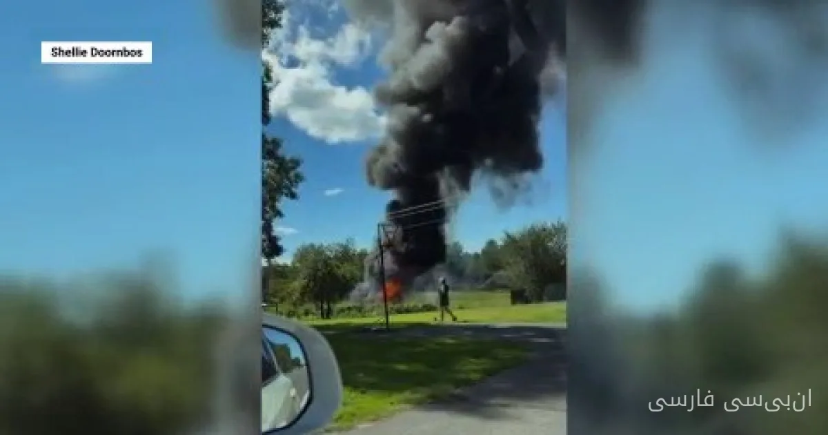 F-16 Kampfjet stürzte in Wohngebiet in Michigan ab